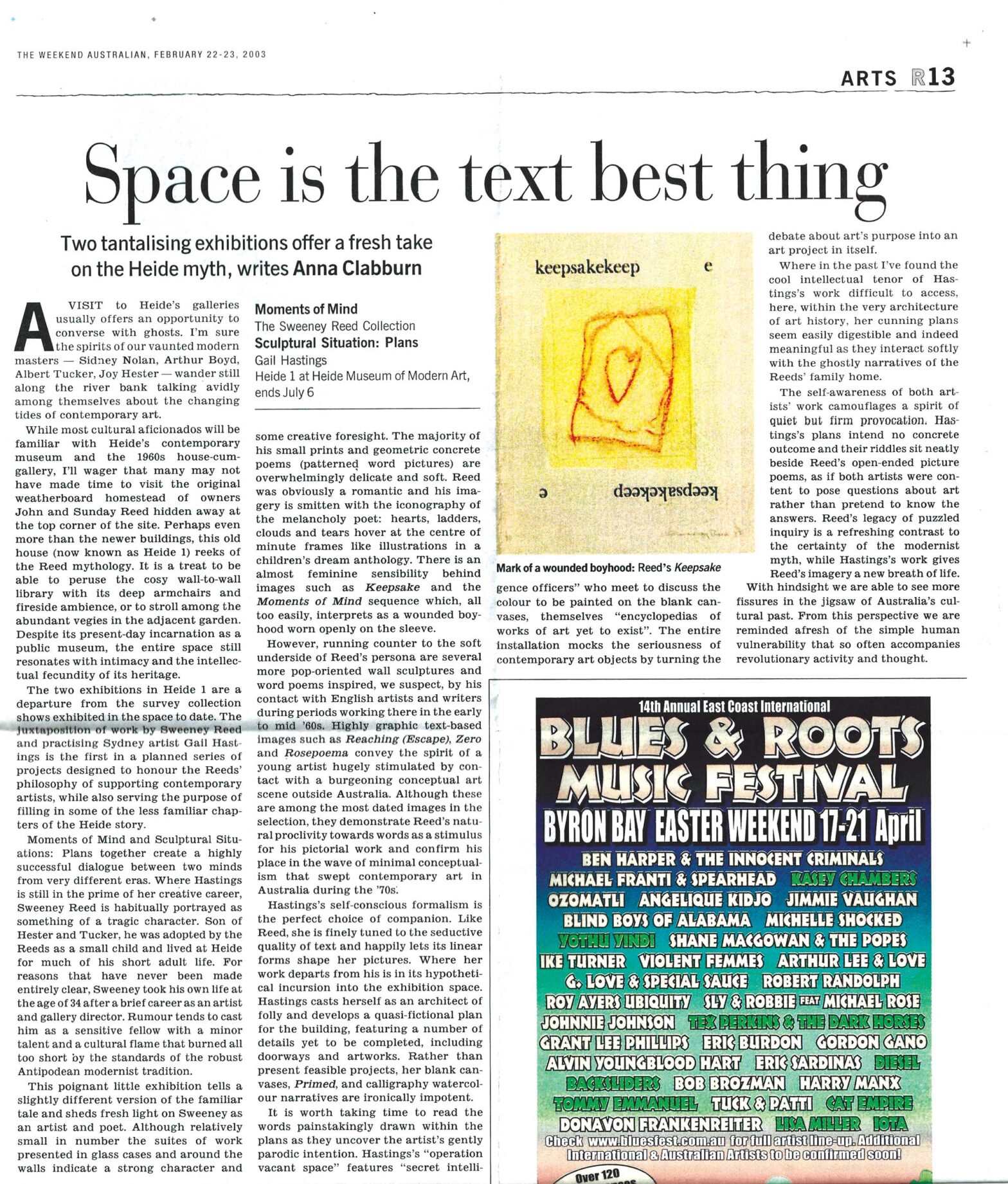 Space is the text best thing
