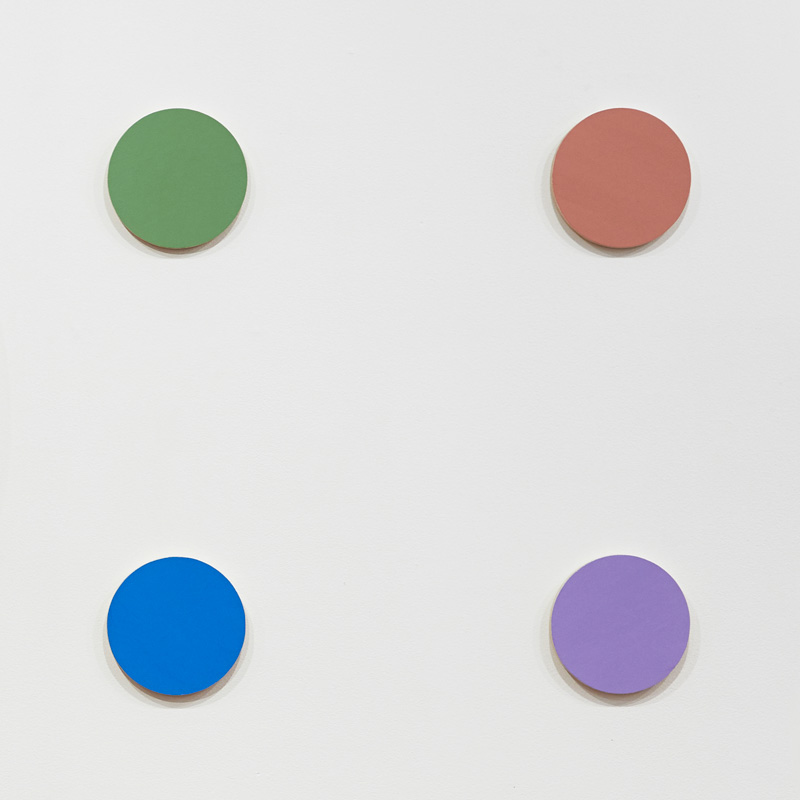 colour circle: four colour scheme for a room