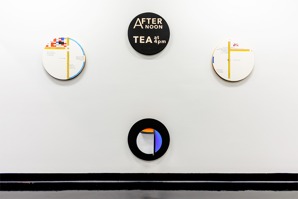 Afternoon Tea at 4:00pm by Gail Hastings as seen in Citationional choices by Isabelle Sully at La Trobe Art Institute.