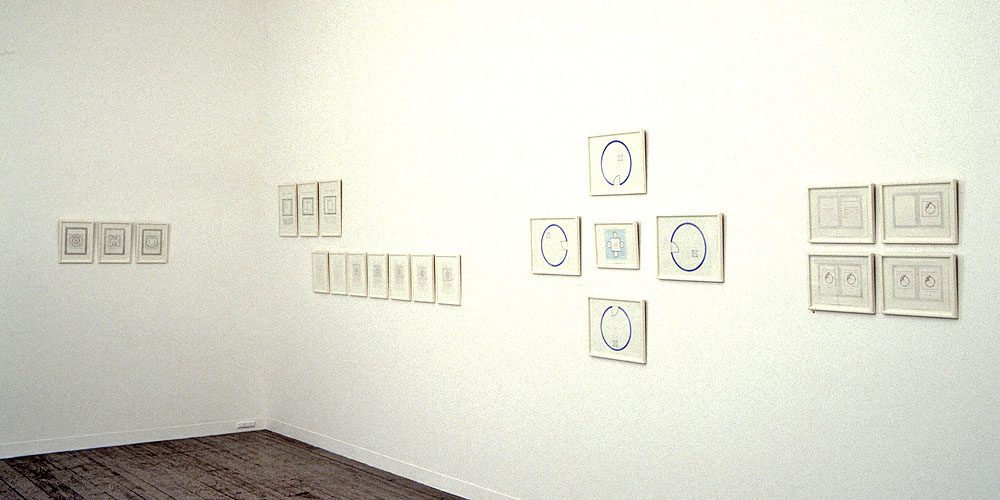 spatial probabilities 1993: Watercolours by Gail Hastings